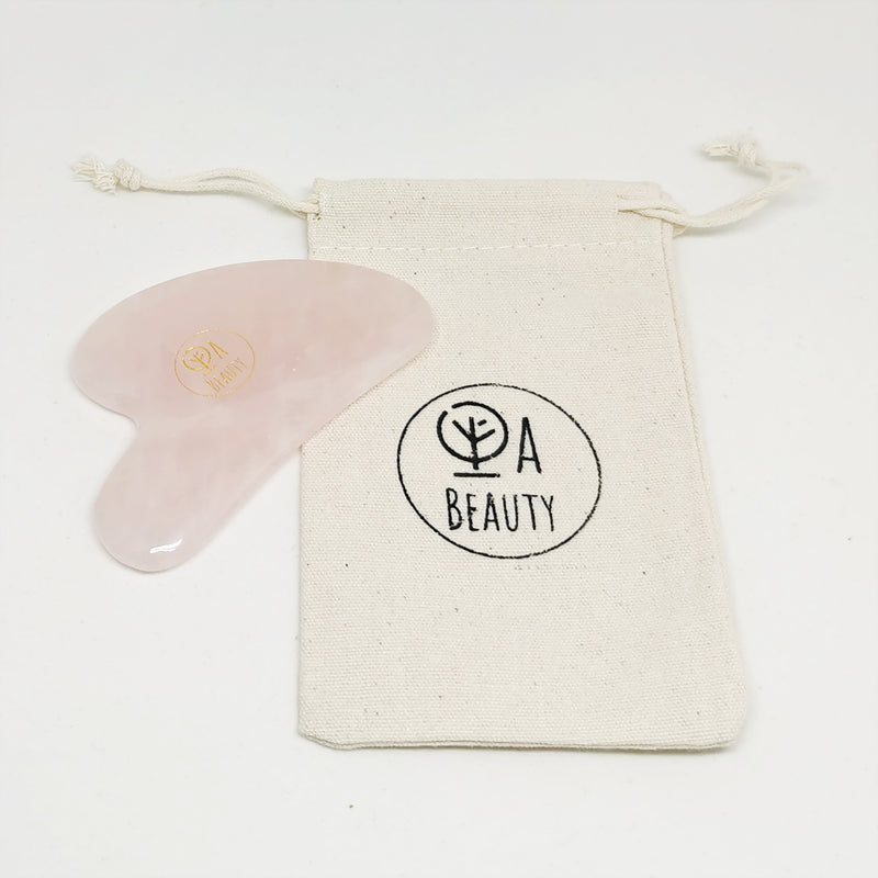 Pink Quartz Heart Gua-Sha Massage | Lifting & Sculpting